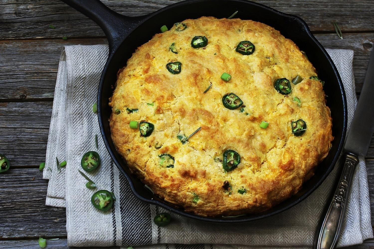 Recipe of the Day: Cast Iron Jalapeño Cornbread